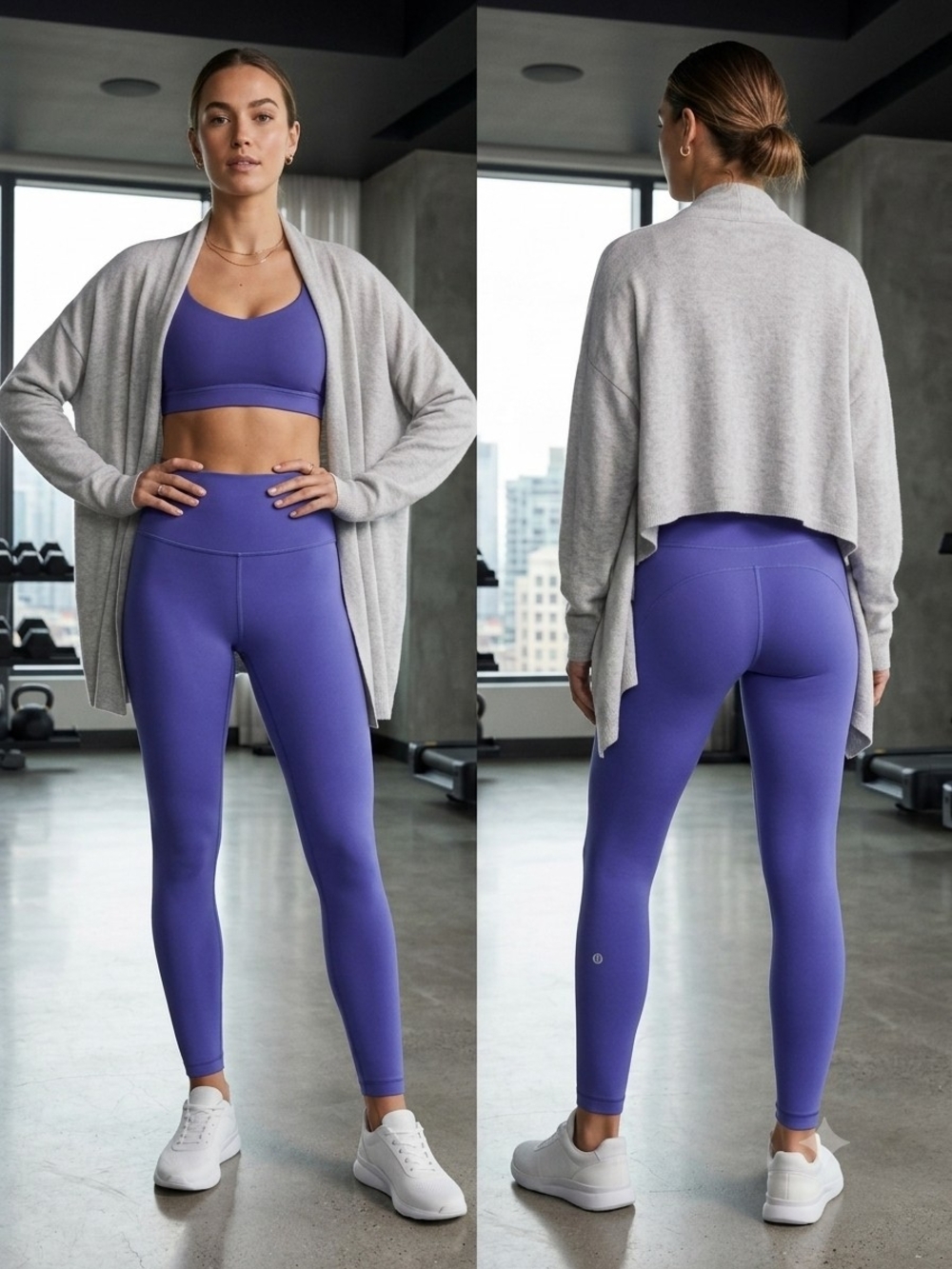 Lululemon Wunder Train High Rise Tight 28" Lavender Purple Size 6 Like New